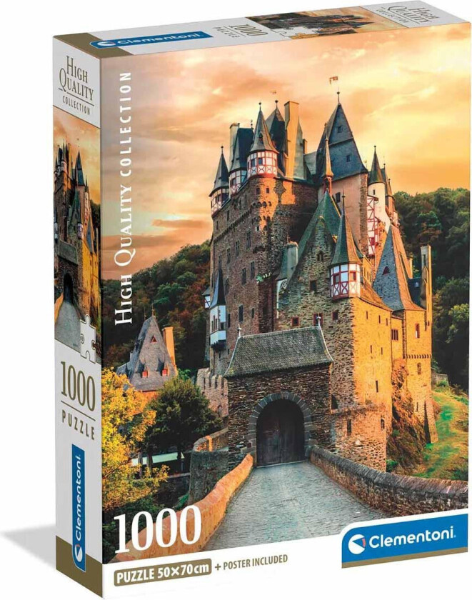 Puslespill - 1000 brikker - Eltz Castle