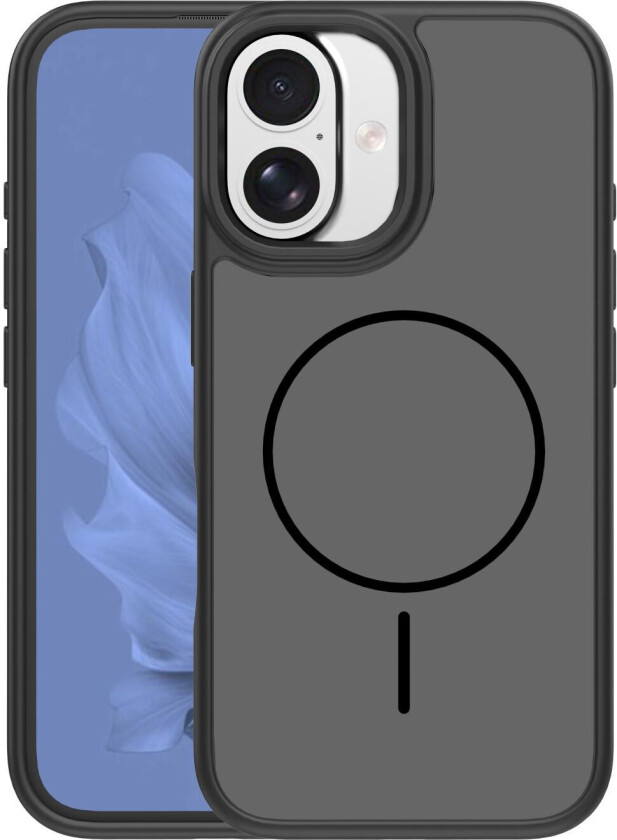 Frame Thin Mag Deksel for iPhone 17 - Svart