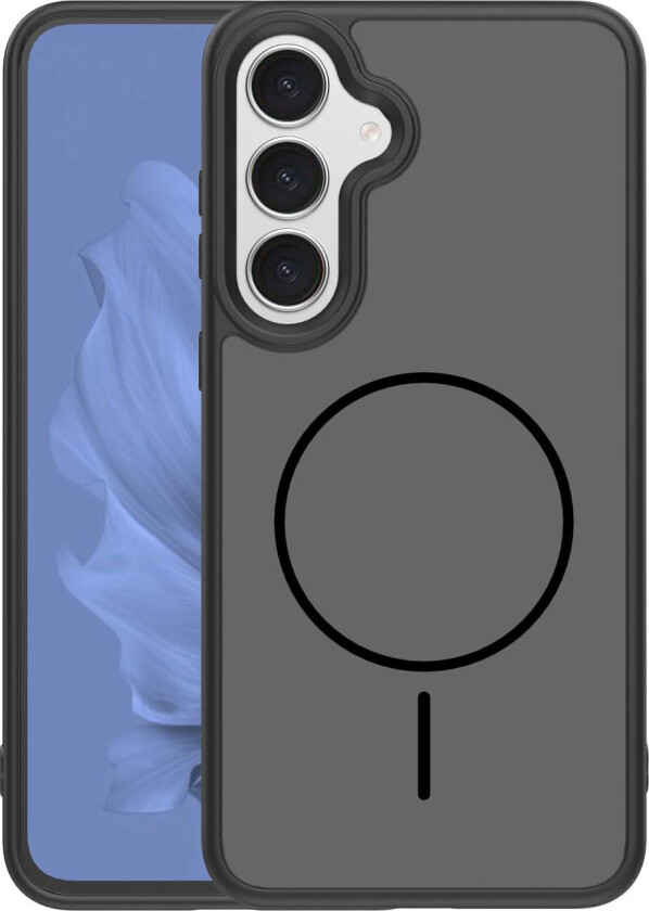 Frame Thin Mag Deksel for Samsung Galaxy S25 - Svart