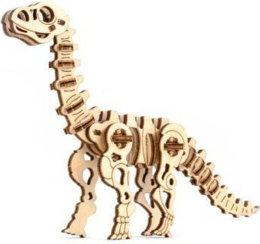 MB-017 3D Trepuslespill - 50 brikker - Diplodocus