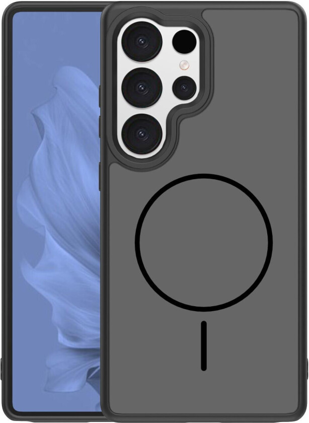 Frame Thin Mag Deksel for Samsung Galaxy S25 Ultra - Svart