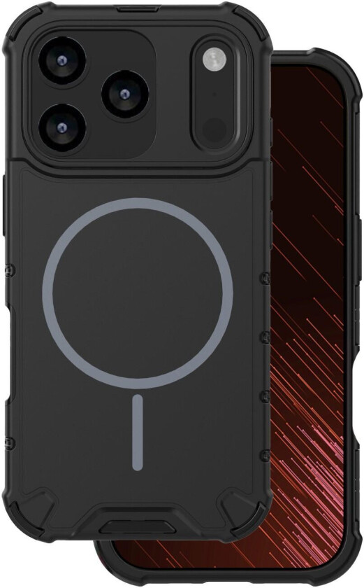 Defender 2-i-1 Mag Deksel for iPhone 17 Pro Max - Svart