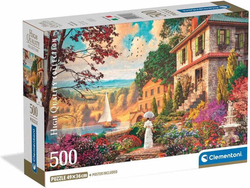 Puslespill - 500 brikker - Victorian Promenade