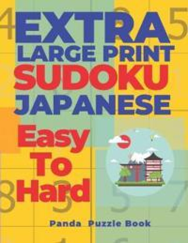 Extra Large Print Sudoku Japanese Easy To Hard