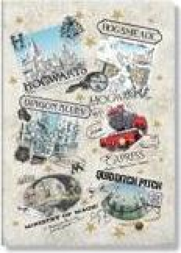 The Wizarding World (Harry Potter Collection) A5 Grid Cahier