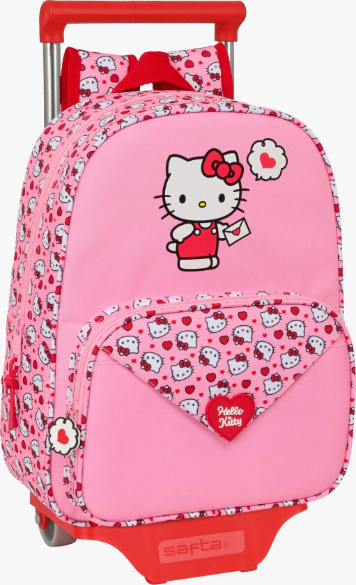 Trolley Ryggsekk 10L, Rosa - Ryggsekker - Polyester