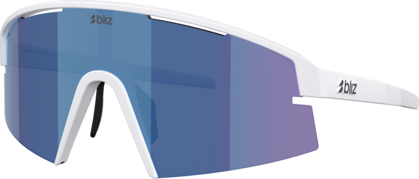 P006 Matte White / Smoke W Blue Multi 40