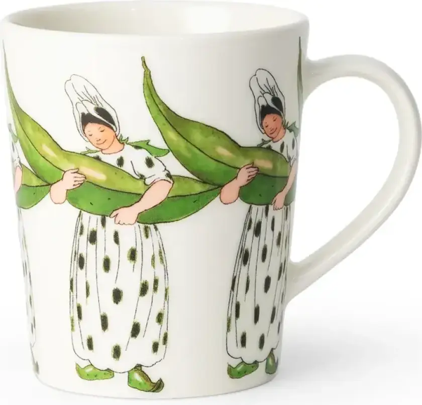 Mrs Broad Bean kopp 28 cl, med hank