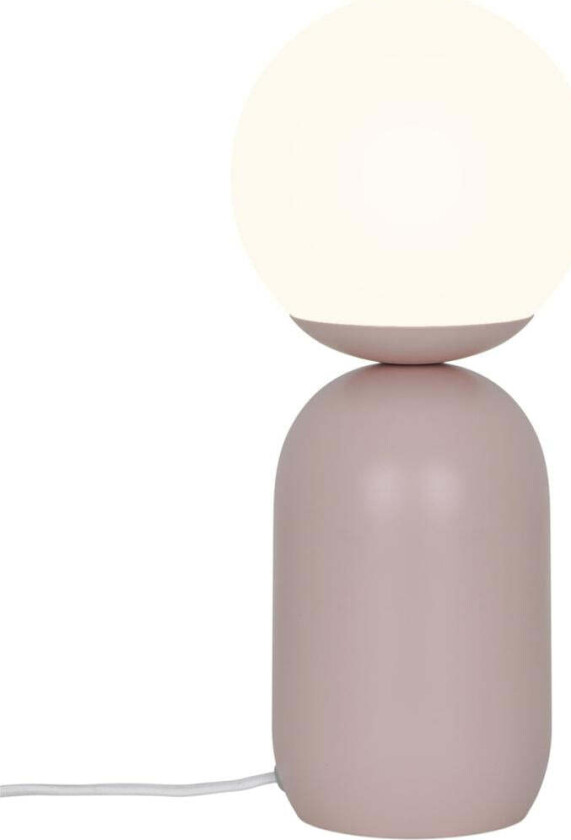 Notti bordlampe - Støvete rosa
