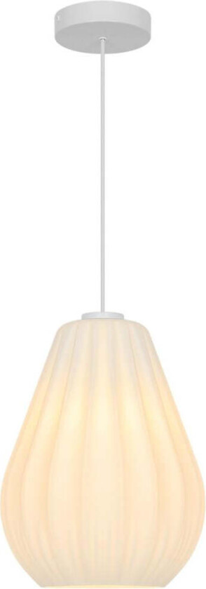 Sallino takpendel 24 cm - Hvit