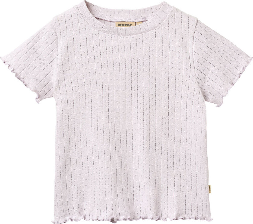 T-skjorte - Rib - Irene - Purple Light - - 4 år (104) - T-skjorte