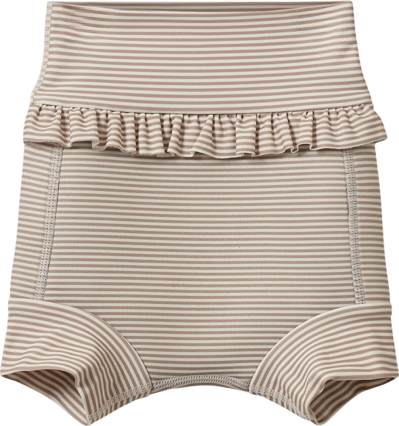 Svømmebleie - BethKB - UV50+ - Varm Stone Stripe - - 98/104 - Svømmebleie