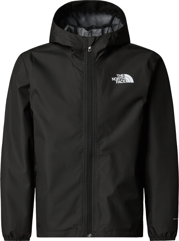 Regnjakke - Zipline - TNF Black - - 6 år (116) - Regnbukser