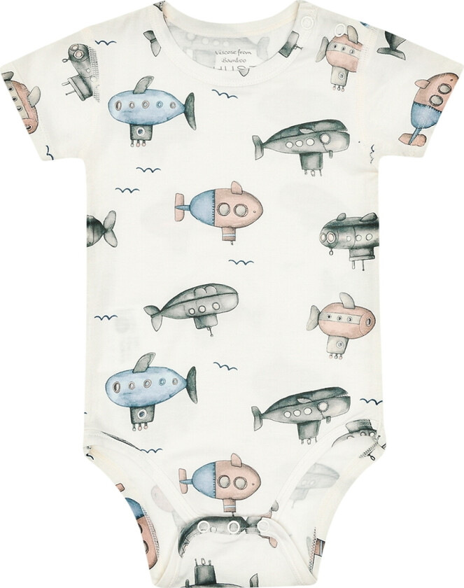 Body I/e - Bambus - HCBuller - Ivory - - 1½ år (86) - Langermet Body