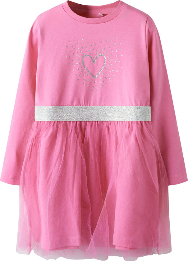 Kjole - NmfPnastar - Rosa Kosmos - - 1½ år (86) - Kjole