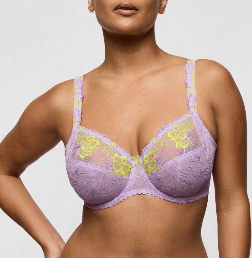 Ixia BH med bøyle, lilla, Størrelse: 100G, Kvinner