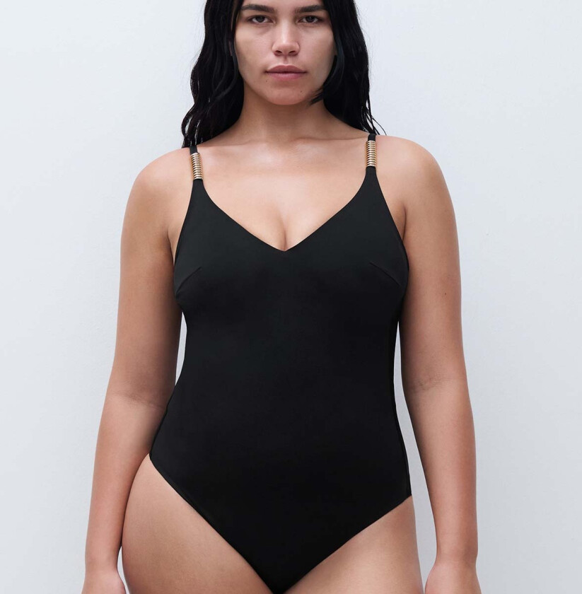 Icon badedrakt uten bøyle, svart, Størrelse: S, Kvinner