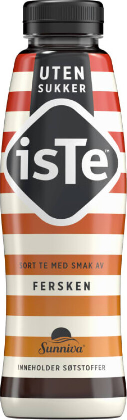 Iste Fersken Zero 0,5l flaske