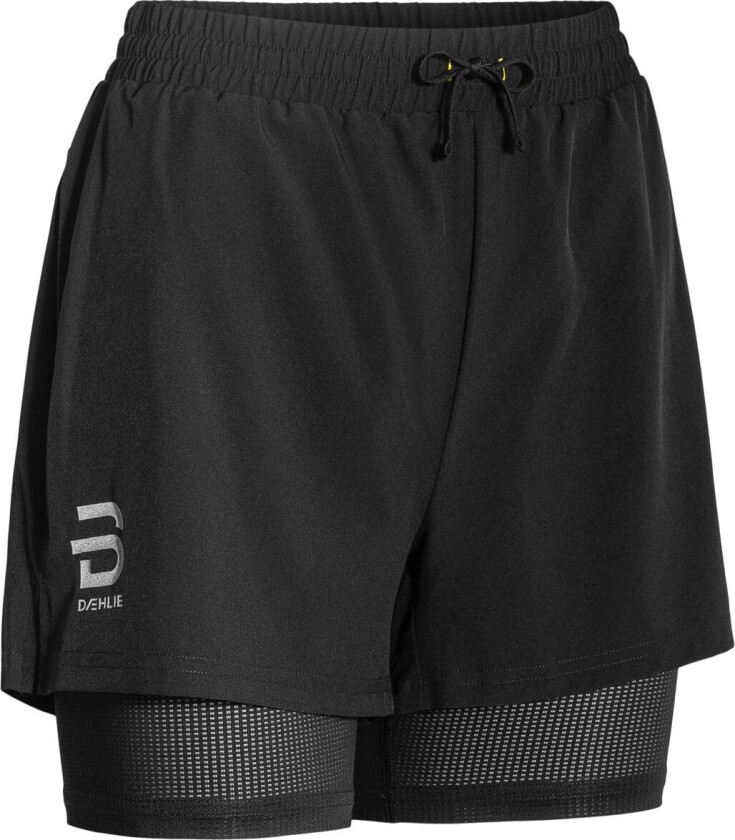 Shorts Run 2 In 1 - Black M