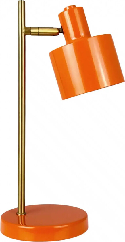 Ocean Mini Led Portable Orange/ Messing Bordlampe - Orange - ONE SIZE