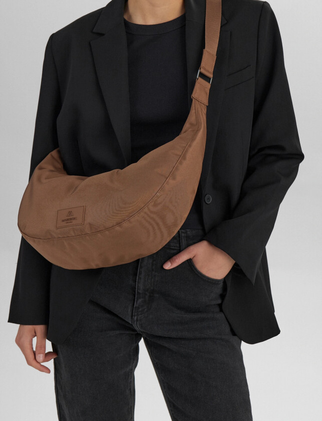 Ligambg Cross. Bag, Recycled - Brown - ONE SIZE