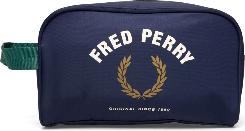 Sports Nylon Wash Bag - Navy - ONE SIZE