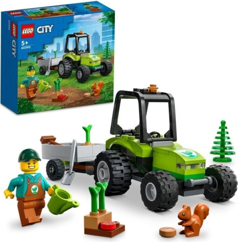 City 60390 Traktor med henger