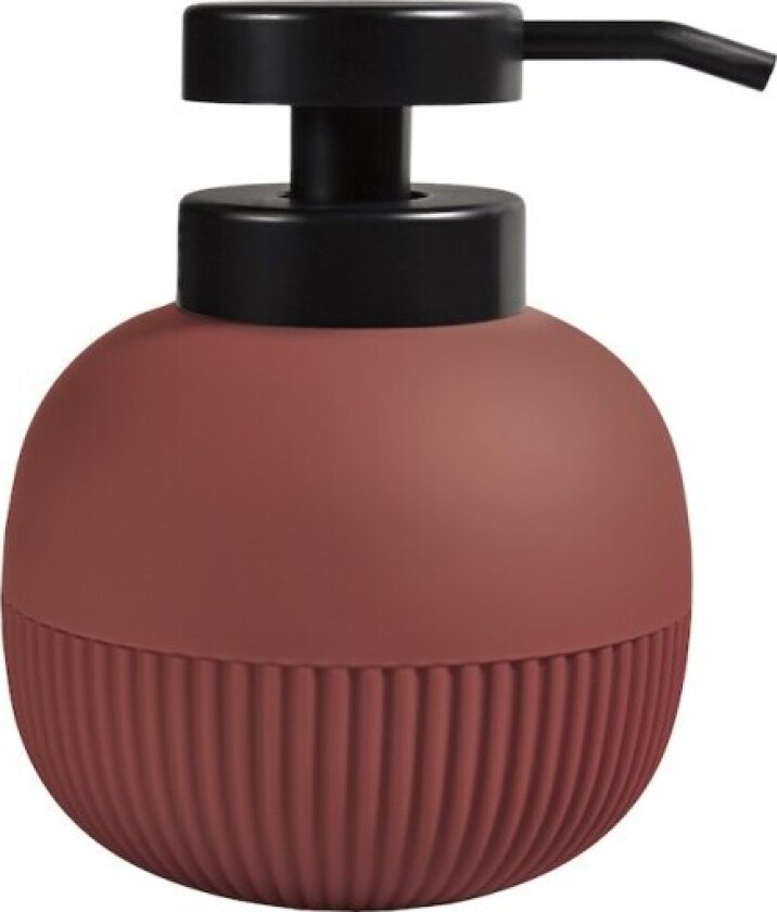 Gino såpedispenser, matt rød