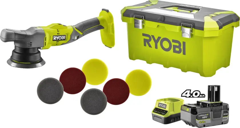 Oscillerende poleringsmaskin R18P-140 Ø125 mm 18 V 4,0 Ah