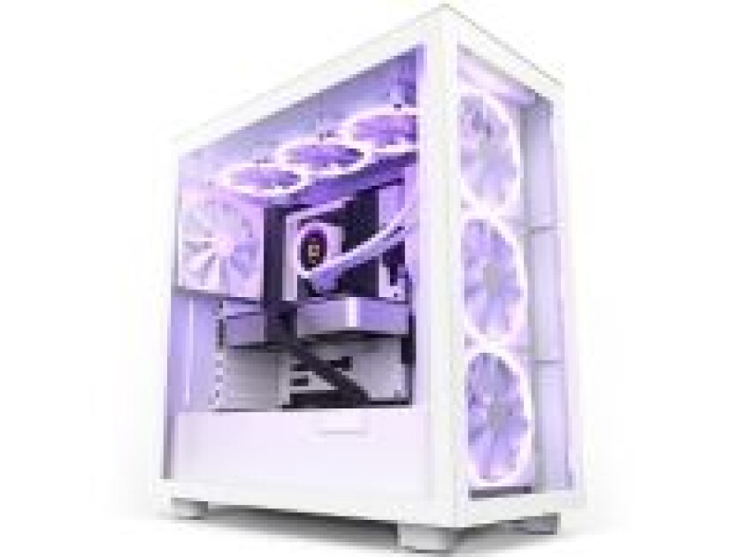 H7 Elite RGB - Matte White - Kabinett - Miditower - Hvit