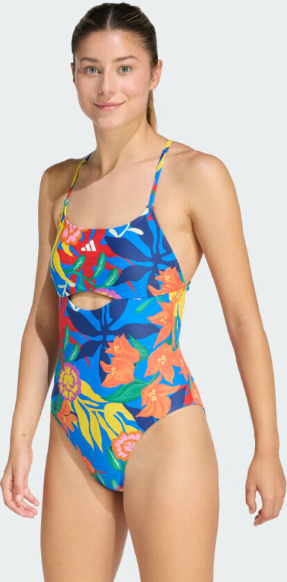 MEXICANA FLORALS TIE-BACK BADEDRAKT