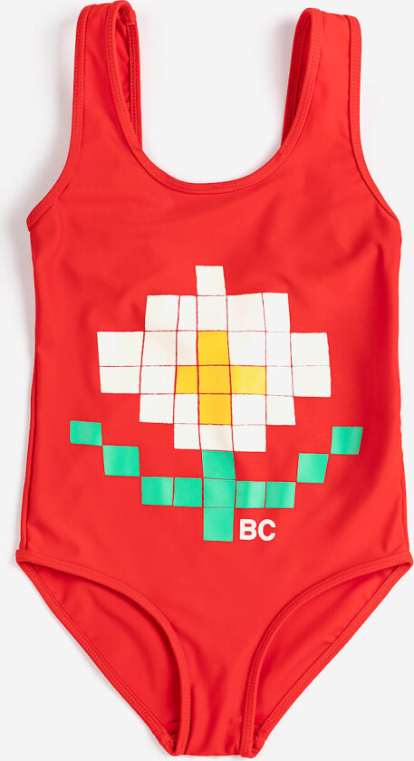 Pixel Daisy Badedrakt Red Red 8-9 Y Rød 8-9 år kvinne
