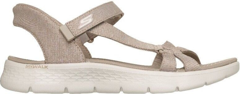 Go Walk Flex Sandal - Illuminate, Fritidssko, Dame, White