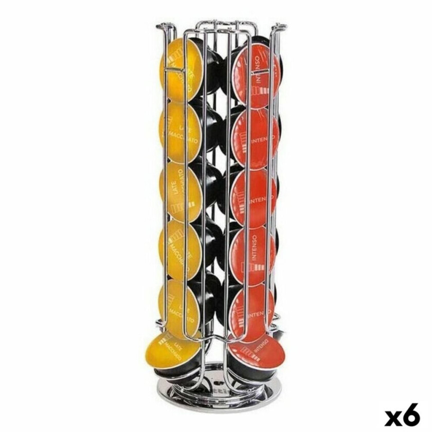 Stativ for 24 Kaffekapsler Quttin 14 x 33 cm (6 enheter)