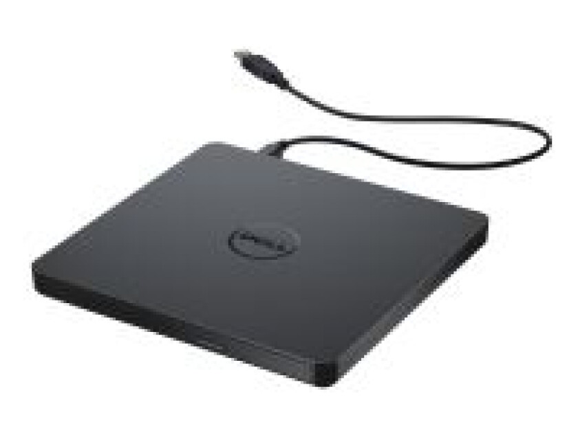 - Platestasjon - DVD±RW - USB 2.0 - ekstern - svart - for Chromebook 3110, 3110 2-in-1  OptiPlex 30XX, 7080  Precision 3260, 7670  Vostro 15 3510
