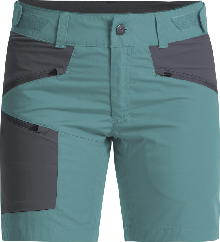 Women's Makke Light Shorts 38, Jade/Dark Agave