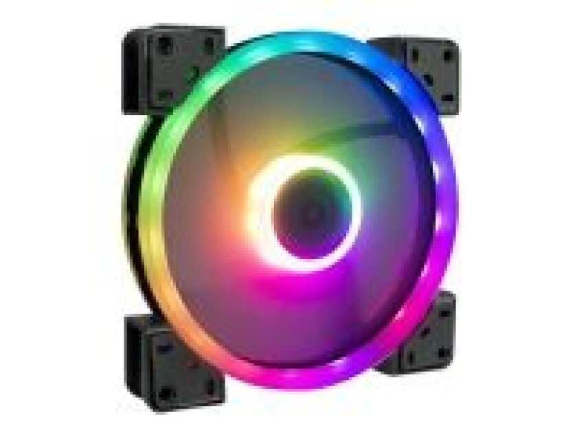 Argus RS-141 RGB - Kabinettvifte - 140mm - Svart