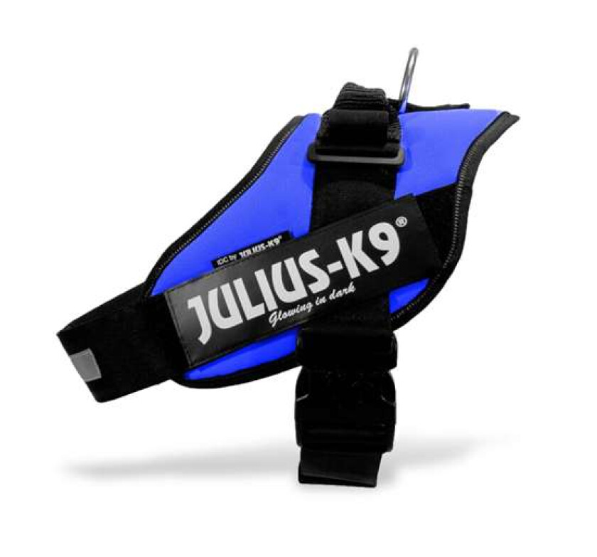 Blå IDC Hundesele 63 - 85 cm