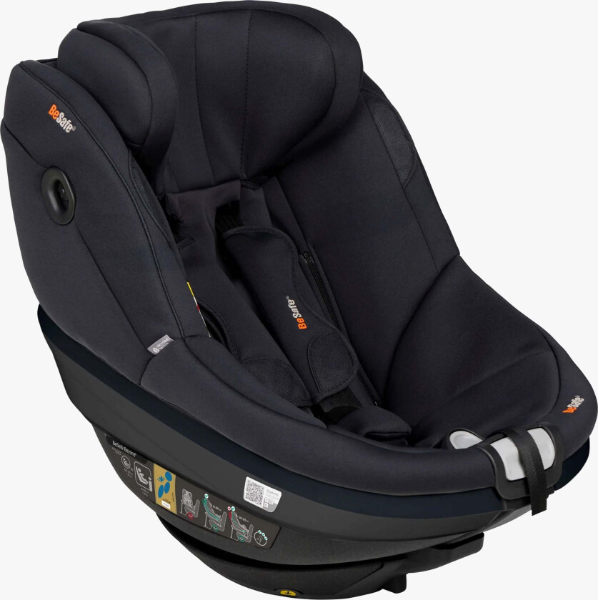 Bilde av Beyond² Bilstol, Black Soft Breeze - Bakovervendte