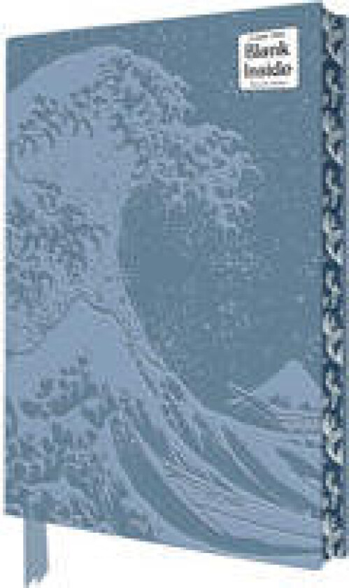 Katsushika Hokusai: The Great Wave Artisan Art Blank Notebook (Flame Tree Journals)