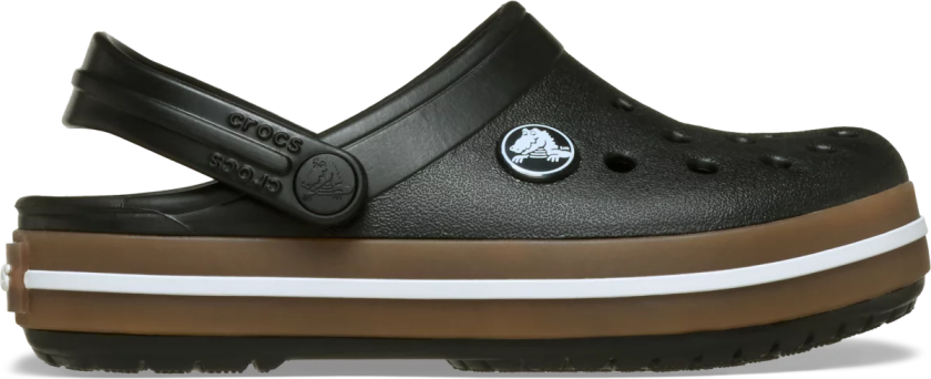 Kids' Crocband Gum Clog Black