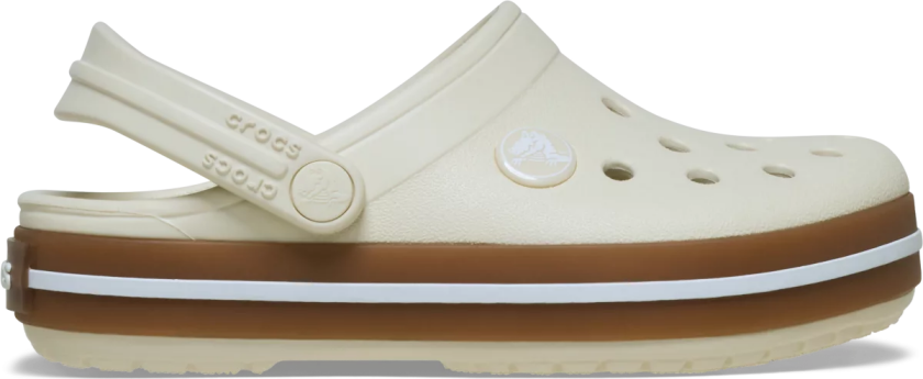 Toddler Crocband Gum Clog Summit White