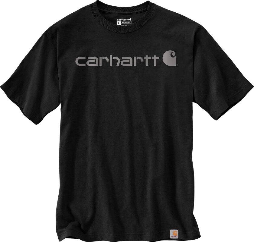 Men's Core Logo T-Shirt Short Sleeve Black/gray