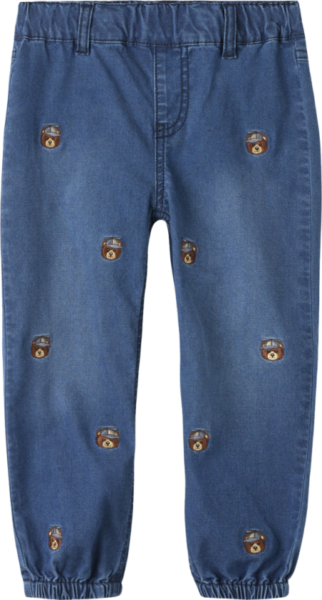 Bukse Ben Baggy Jeans Dark Blue Denim - 98