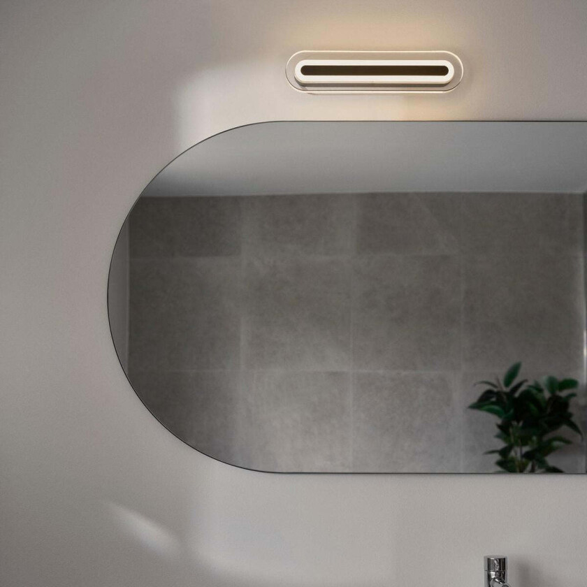 Cavara vegglampe 35 cm 11W 3000/4000 Kelvin IP44 - Dimbar - Svart