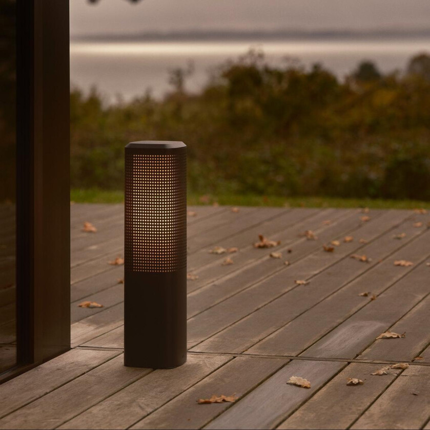 Sidara 45 cm pullert seaside IP44 - Svart