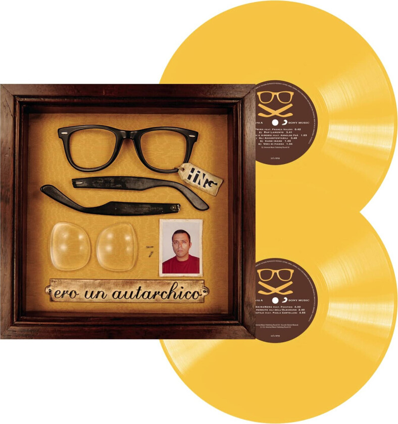 Frankie HINRG MC Ero Un Autarchico LP/Vinyl