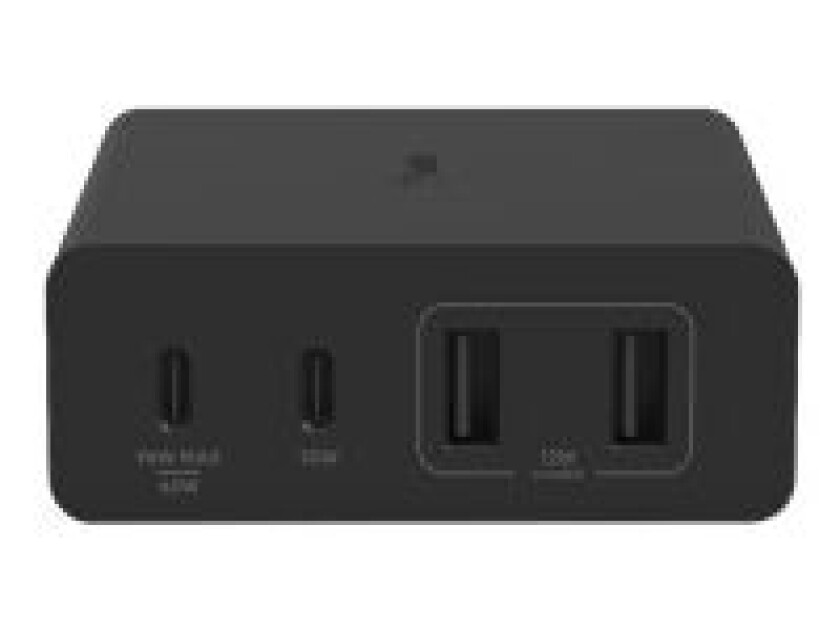 BOOST CHARGE PRO power adapter - GaN technology - 2 x USB 2 x USB-C - 108 Watt