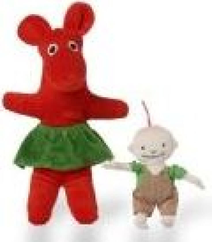 Kaj og Dukkelise - Plysdukker   Sprog & Leg