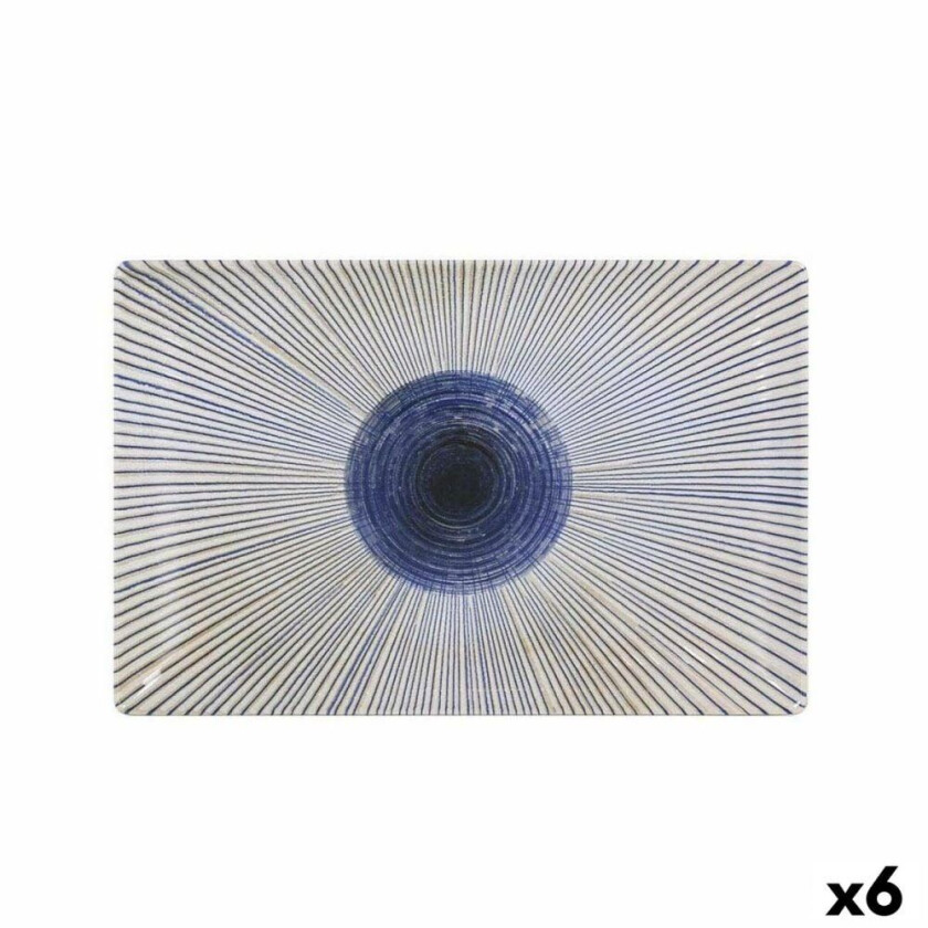 Serveringsfat La Mediterránea Irys Rektangulær 30 x 20 x 2,5 cm (6 enheter)